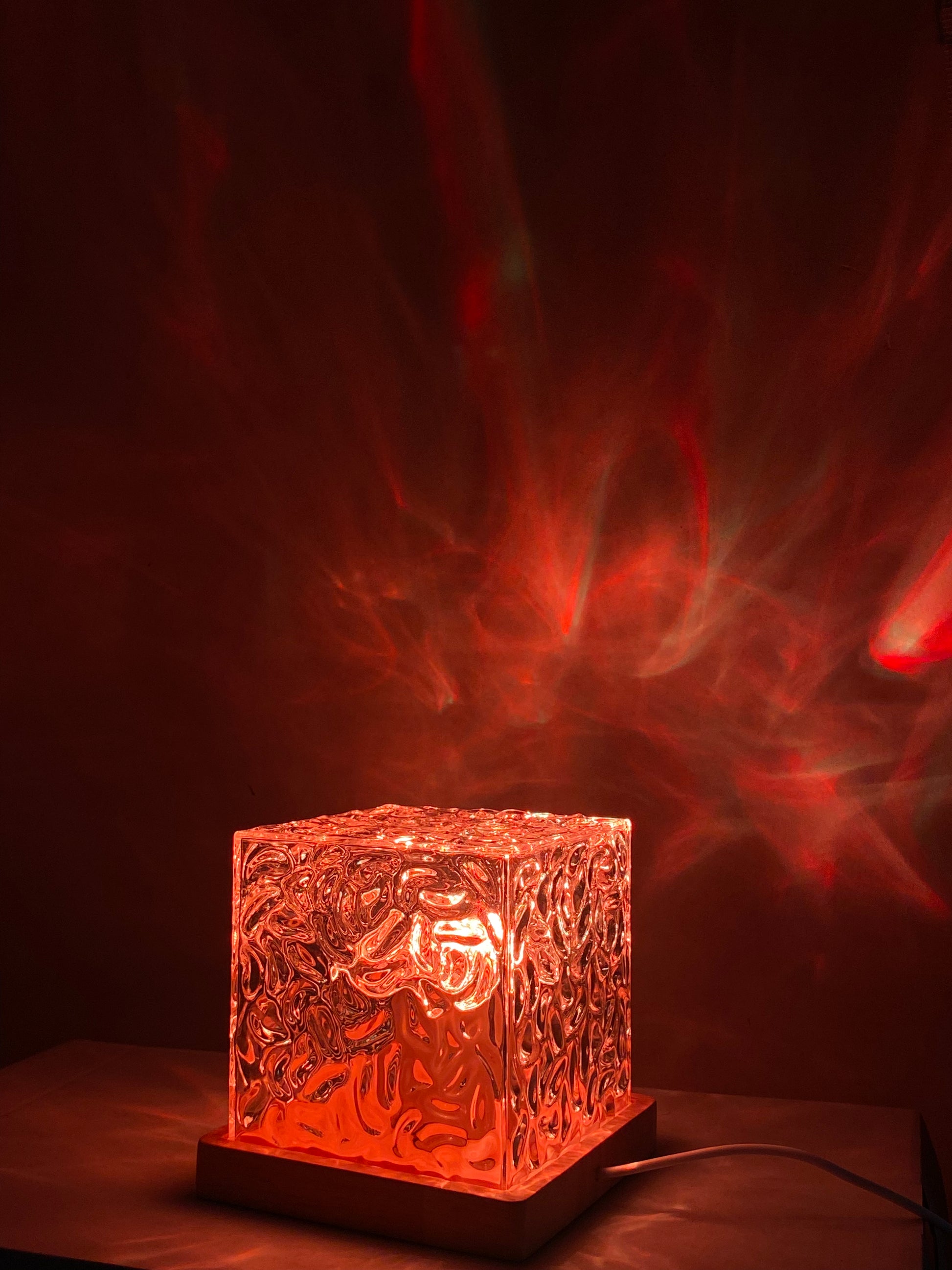 Flame Crystal Lamp – Stylish Ambient Lighting for Home - Flameira