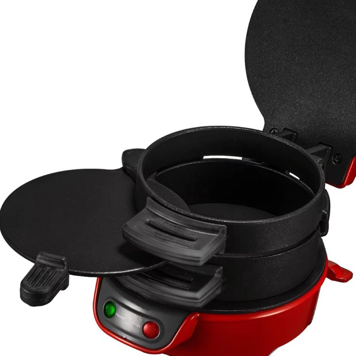 All - in - One Breakfast Machine: Hamburg Sandwich Maker with Egg Cooker & Bread Toaster - Flameira