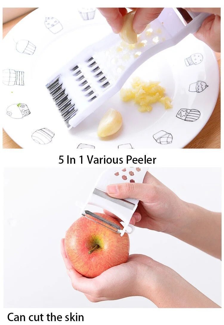 Carrot Grater Vegetable Cutter & Masher | Handheld Peelers for Home Cooking | Kitchen Accessories - Flameira