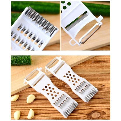 Carrot Grater Vegetable Cutter & Masher | Handheld Peelers for Home Cooking | Kitchen Accessories - Flameira