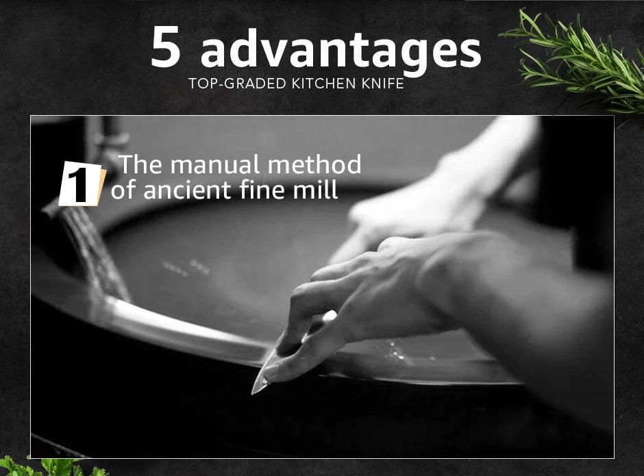 Ceramic Kitchen Knives – Ultra-Sharp & Lightweight Cooking Tools - Flameira