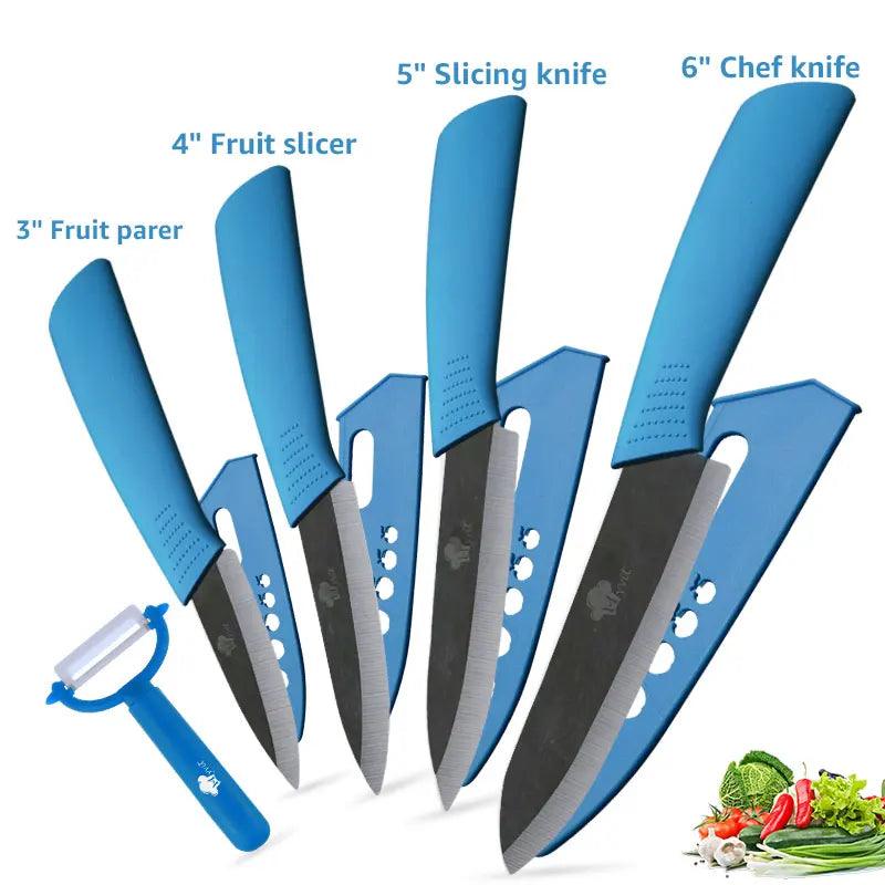 Ceramic Kitchen Knives – Ultra-Sharp & Lightweight Cooking Tools - Flameira