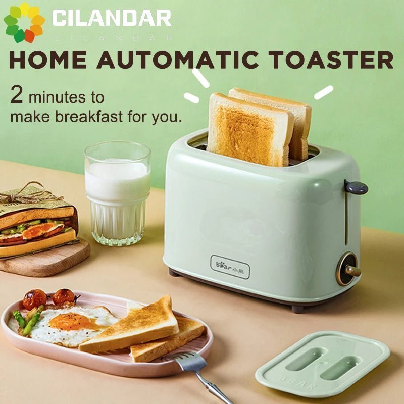 Electric Toaster for Sandwiches & Waffles | 220V Mini Oven & Hot Air Convection for Toasted Bread - Flameira