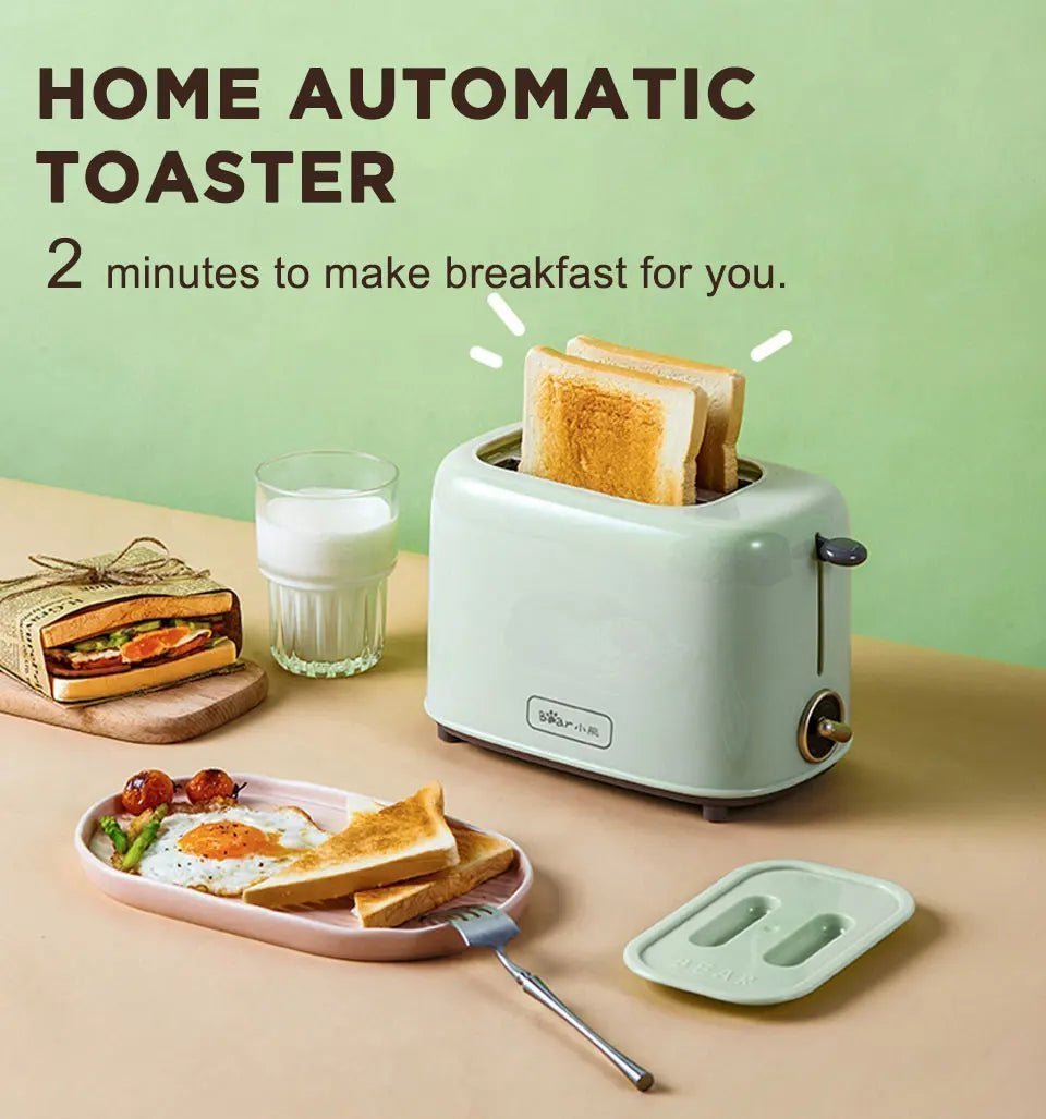 Electric Toaster for Sandwiches & Waffles | 220V Mini Oven & Hot Air Convection for Toasted Bread - Flameira