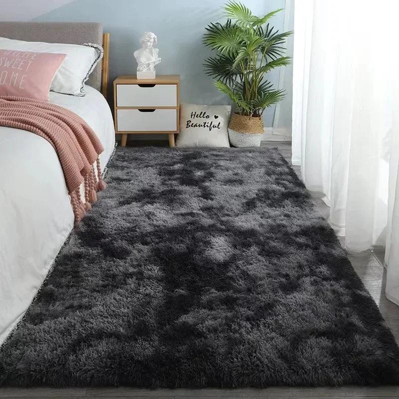 Flufly Rug for Living Room & Bedroom – Modern Carpet 80x160 cm - Flameira