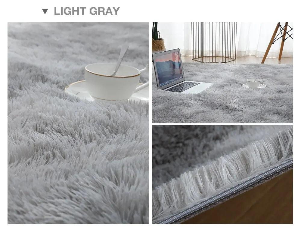 Flufly Rug for Living Room & Bedroom – Modern Carpet 80x160 cm - Flameira