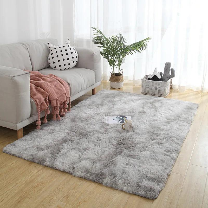 Flufly Rug for Living Room & Bedroom – Modern Carpet 80x160 cm - Flameira