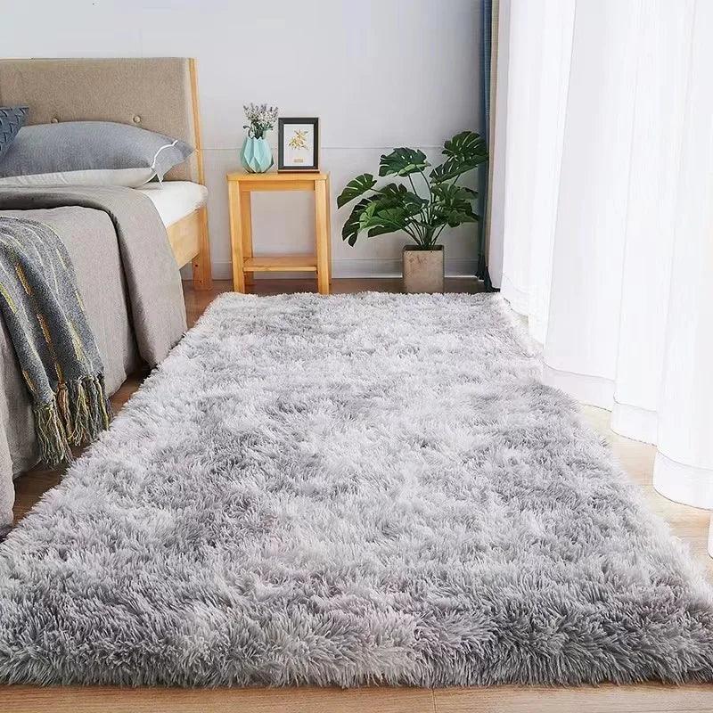 Flufly Rug for Living Room & Bedroom – Modern Carpet 80x160 cm - Flameira