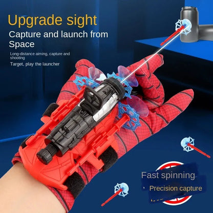 New Spiderman Action Figure Set | Anime Characters Role Play Glove Launcher & Wrist Toy for Kids - Flameira