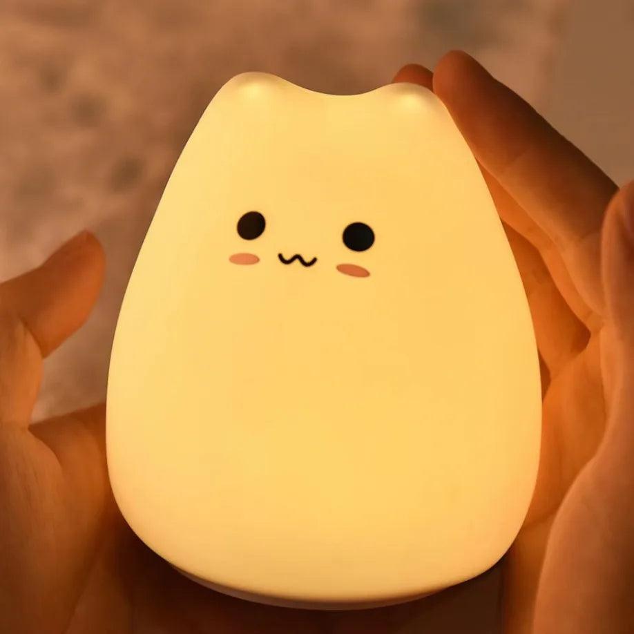 Night Cat Lamp – Whimsical Cat Design for Cozy Lighting - Flameira