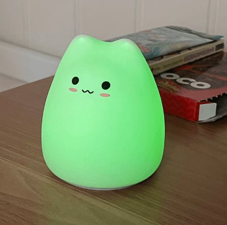 Night Cat Lamp – Whimsical Cat Design for Cozy Lighting - Flameira