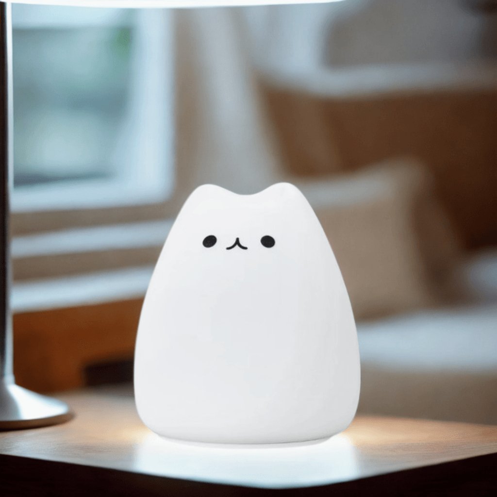 Night Cat Lamp – Whimsical Cat Design for Cozy Lighting - Flameira